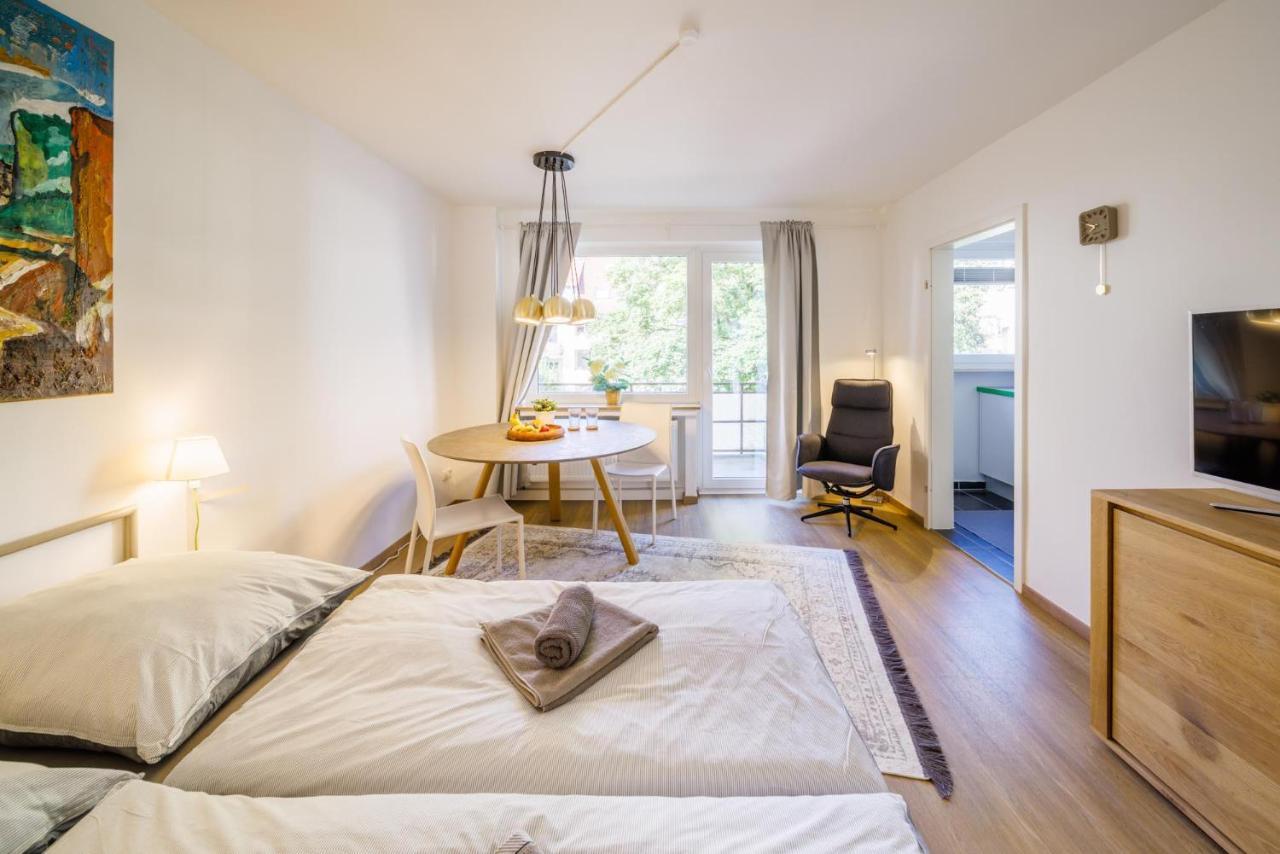 Glück Auf Appartements Rüttenscheiderstraße Essen Exterior foto