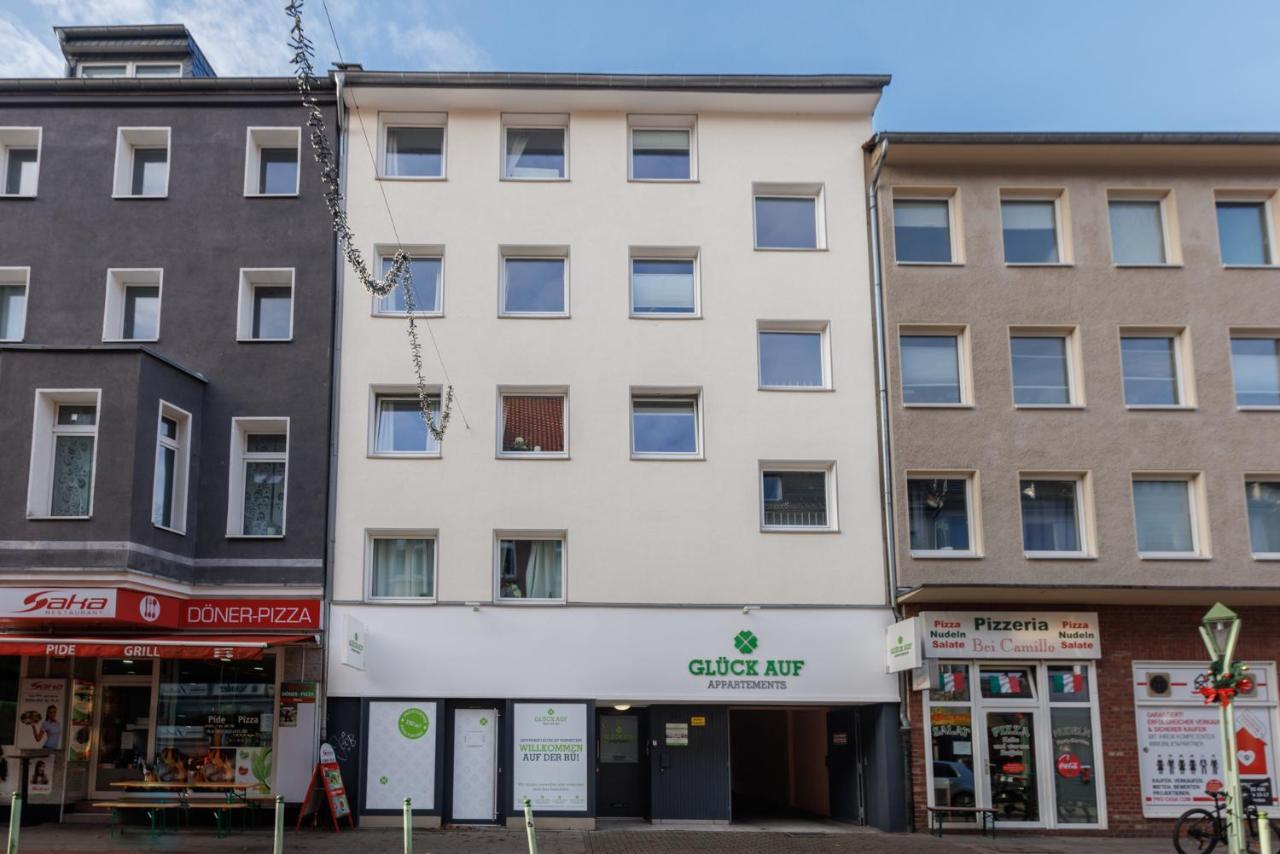 Glück Auf Appartements Rüttenscheiderstraße Essen Exterior foto